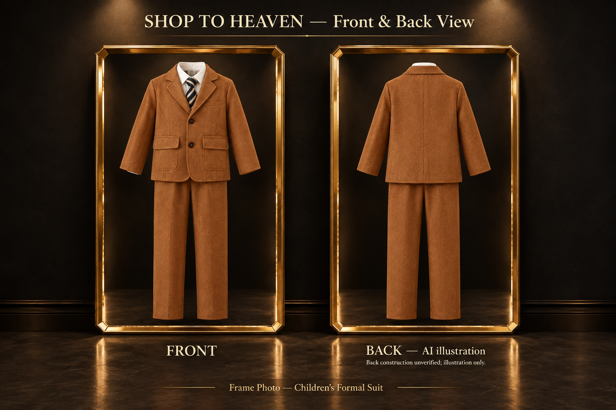 Frame Photo — Children’s Formal Suit