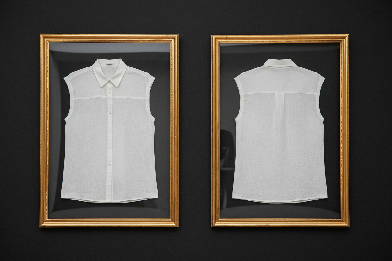 Frame – Sleeveless Linen Shirt
