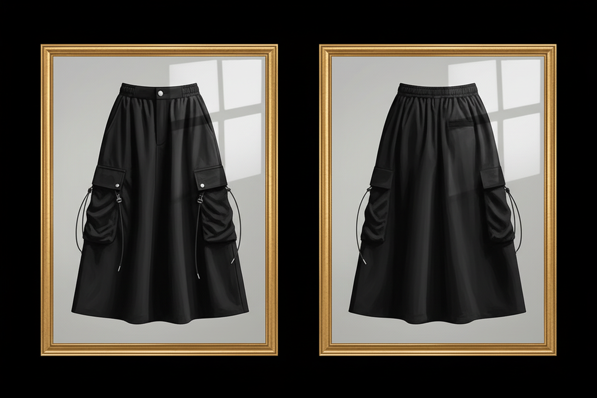 Frame – Utility Cargo Midi Skirt
