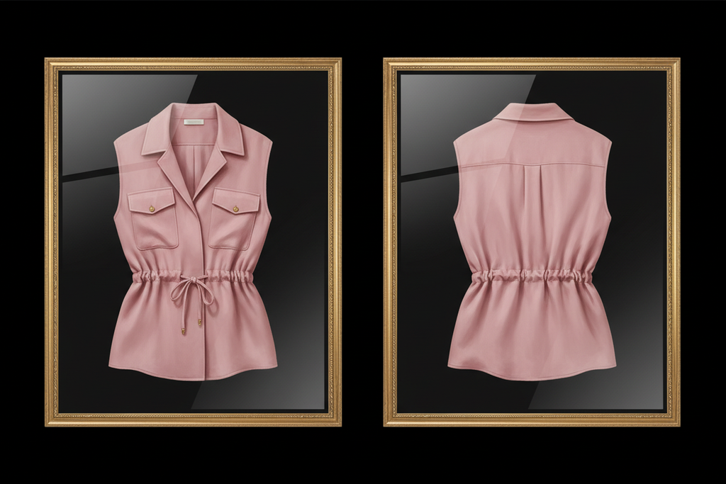 Frame – Utility Drawstring Blouse