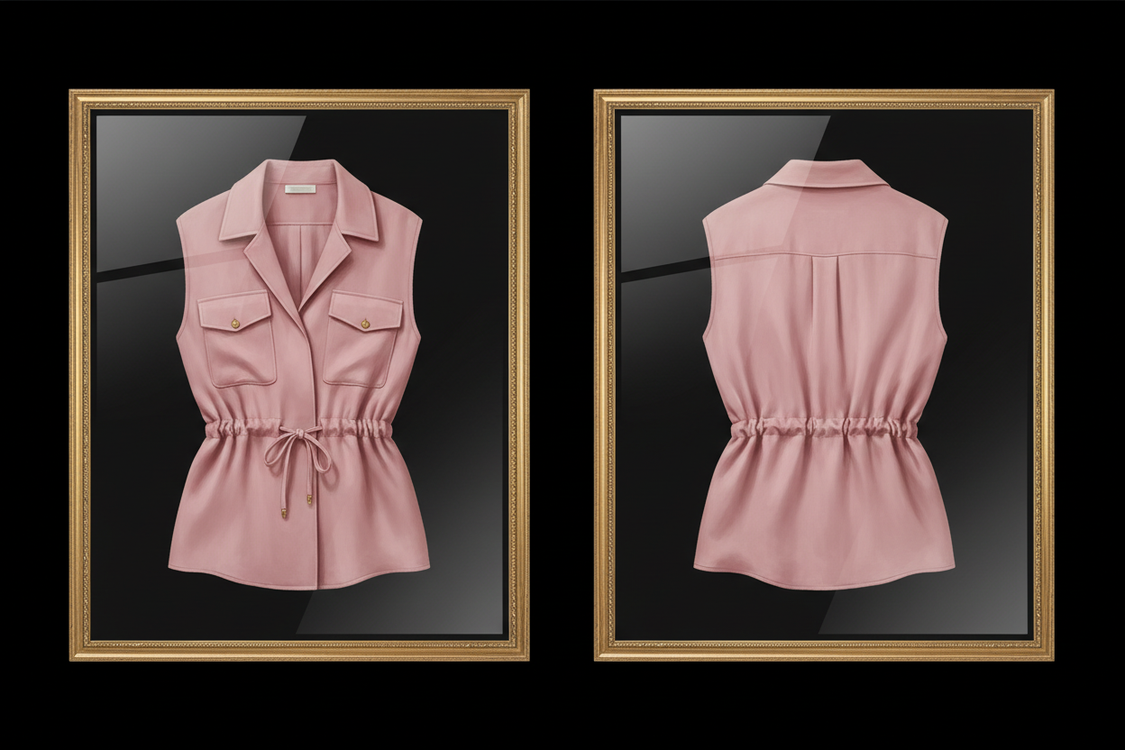 Frame – Utility Drawstring Blouse