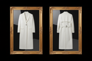 Frame – White Trench Coat