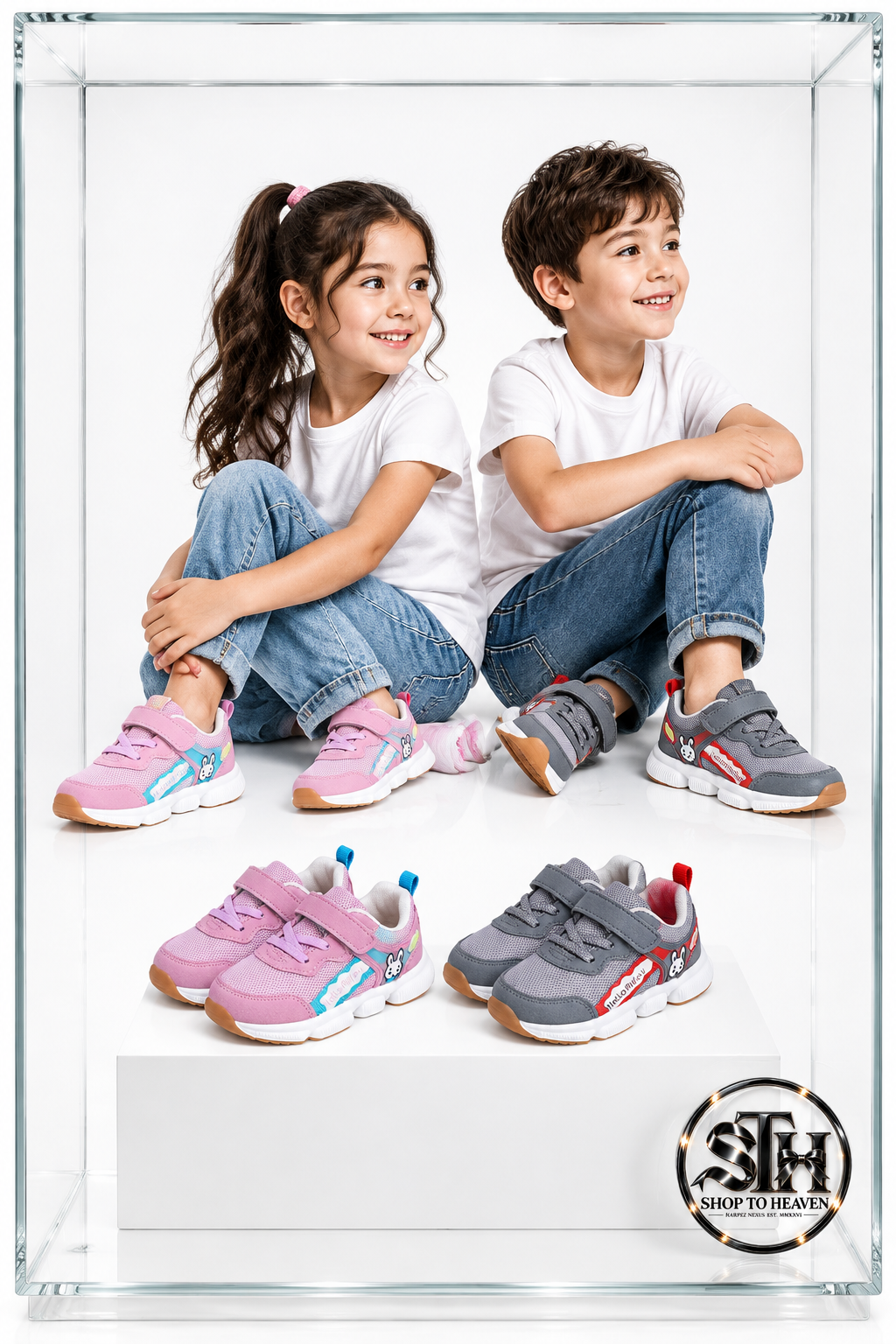 Kids Mesh Sneakers Cover