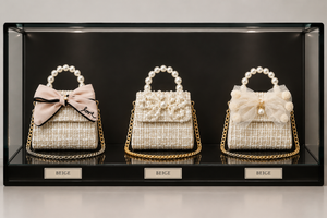 Kids Mini Handbag Beige