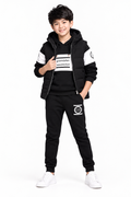 Kids Three-Piece Set Black Cover