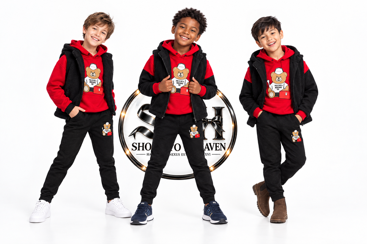 Kids’ Three-Piece Set, How to Wear 2 Replacement