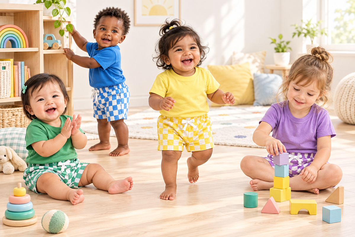 Korean Baby Set Editorial