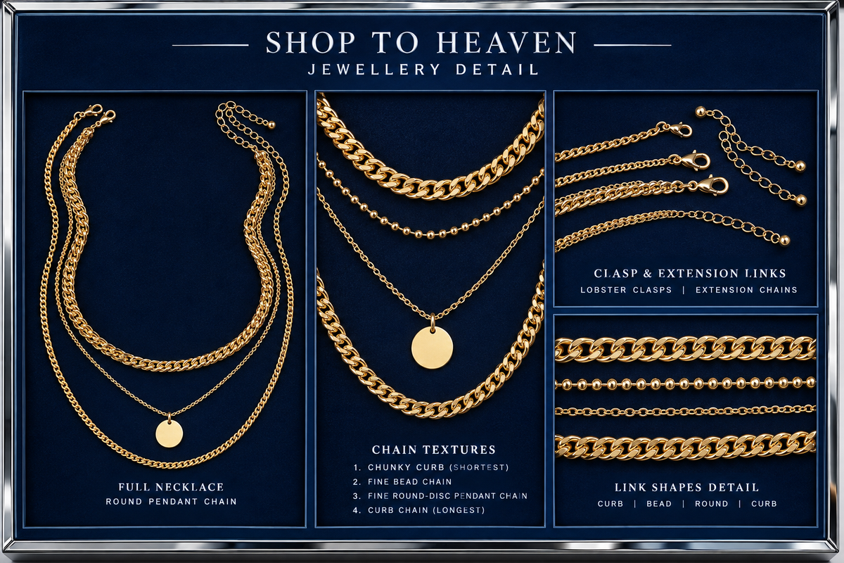Layered Necklace Detail Frame