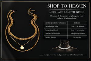 Layered Necklace Length Guide