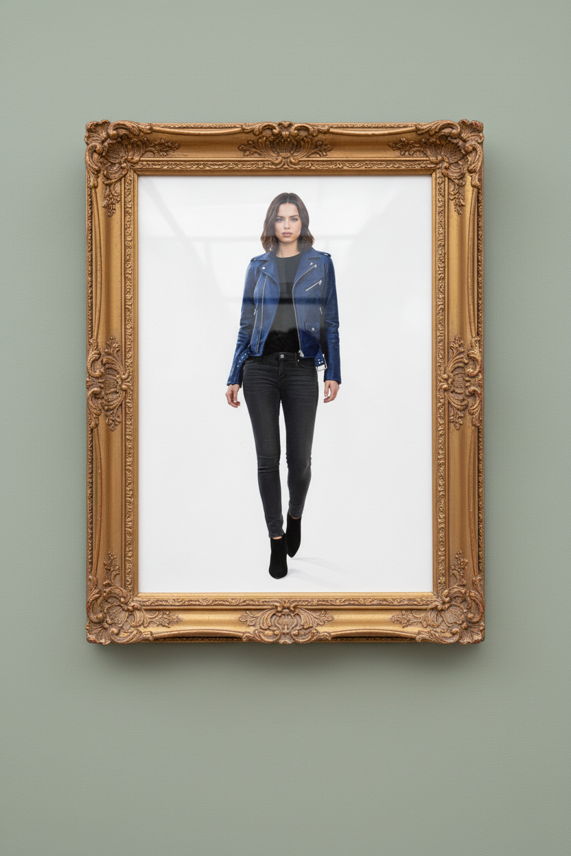Leather Jacket — Framed