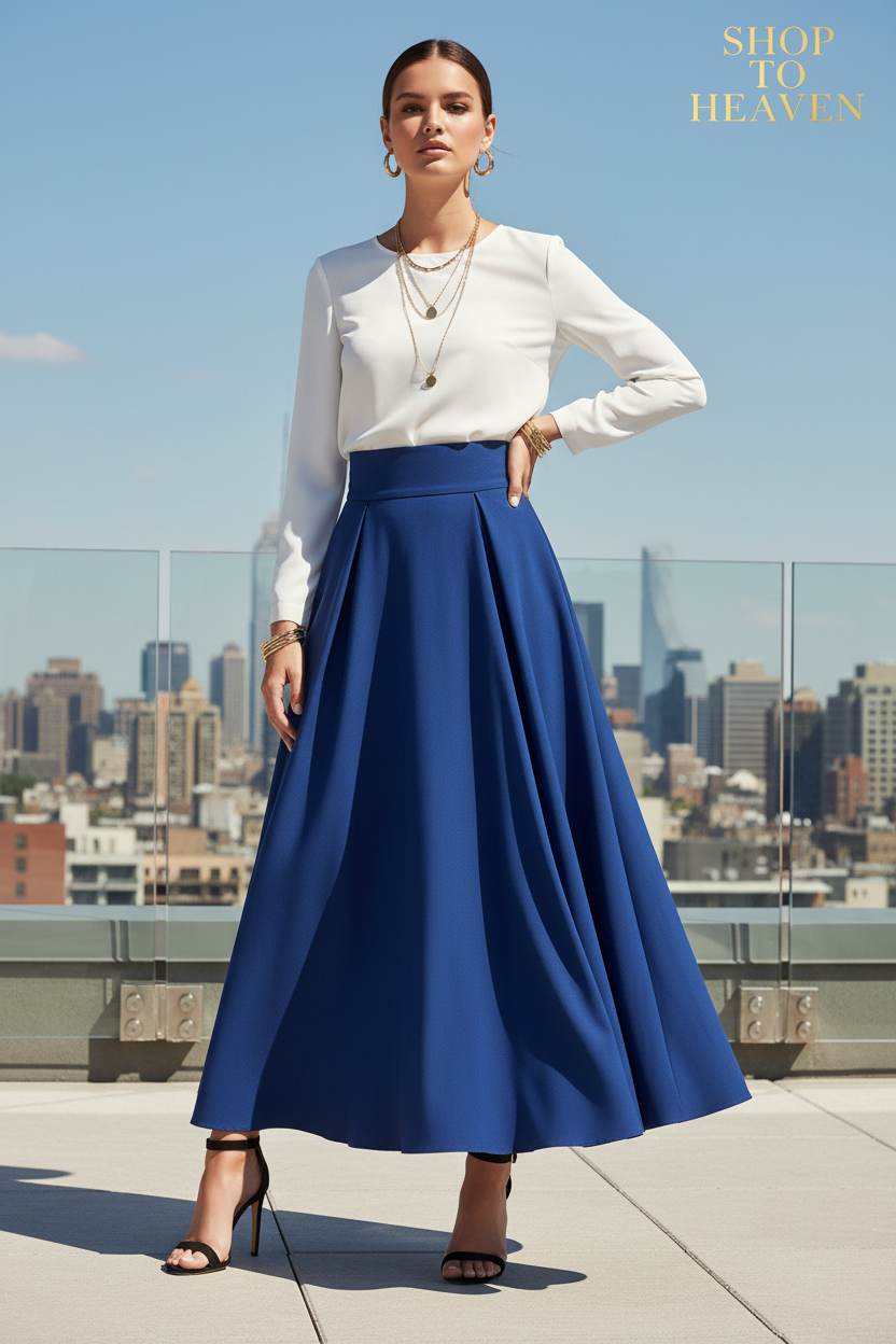Lifestyle – A-Line Maxi Skirt