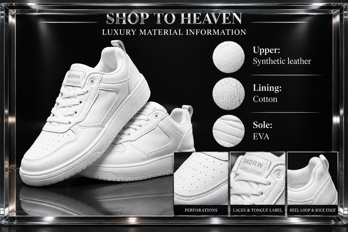 Low-Top Sneakers Material Information