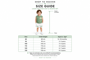 Lucky Day Set Size and Approximate Age Guide
