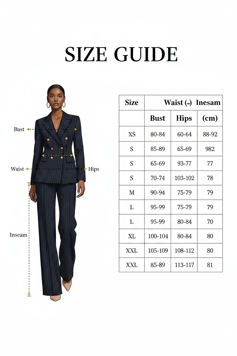 Women's Tailored Blazer & Wide-Leg Pants — Suit & Separates