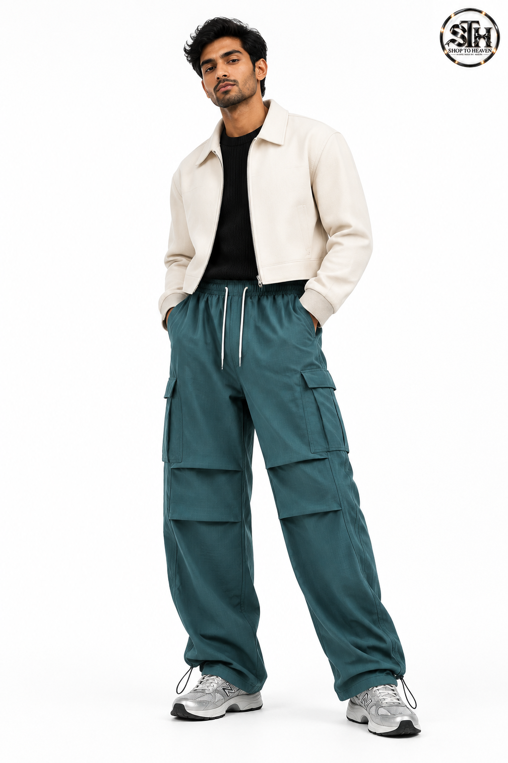 Nylon Cargo Pants Cover