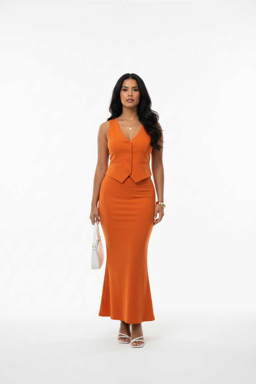 Orange Co-ord Cover