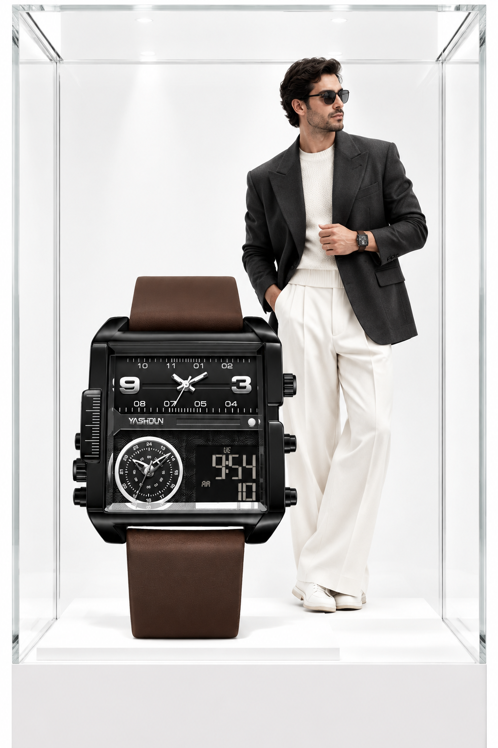 Rectangular Watch Cover