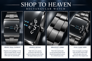 Rectangular Watch Detail Frame