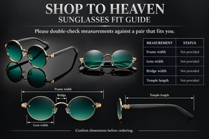 Round Sunglasses Size and Fit Guide