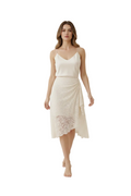 Vintage Lace Asymmetrical Skirt