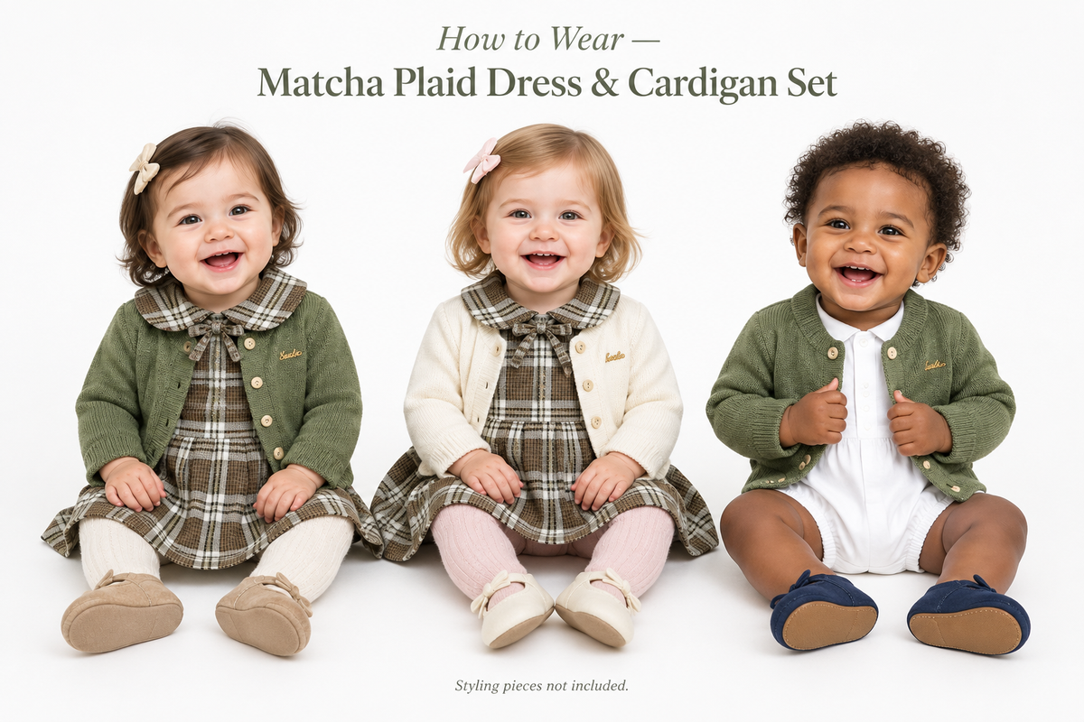 Three baby styling combinations