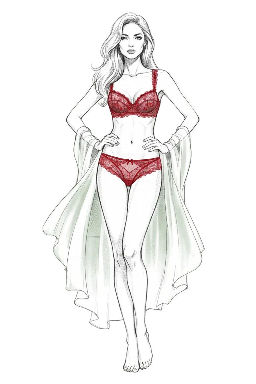 Ultra-Light Lace Bra Set — Floral Lace Lingerie