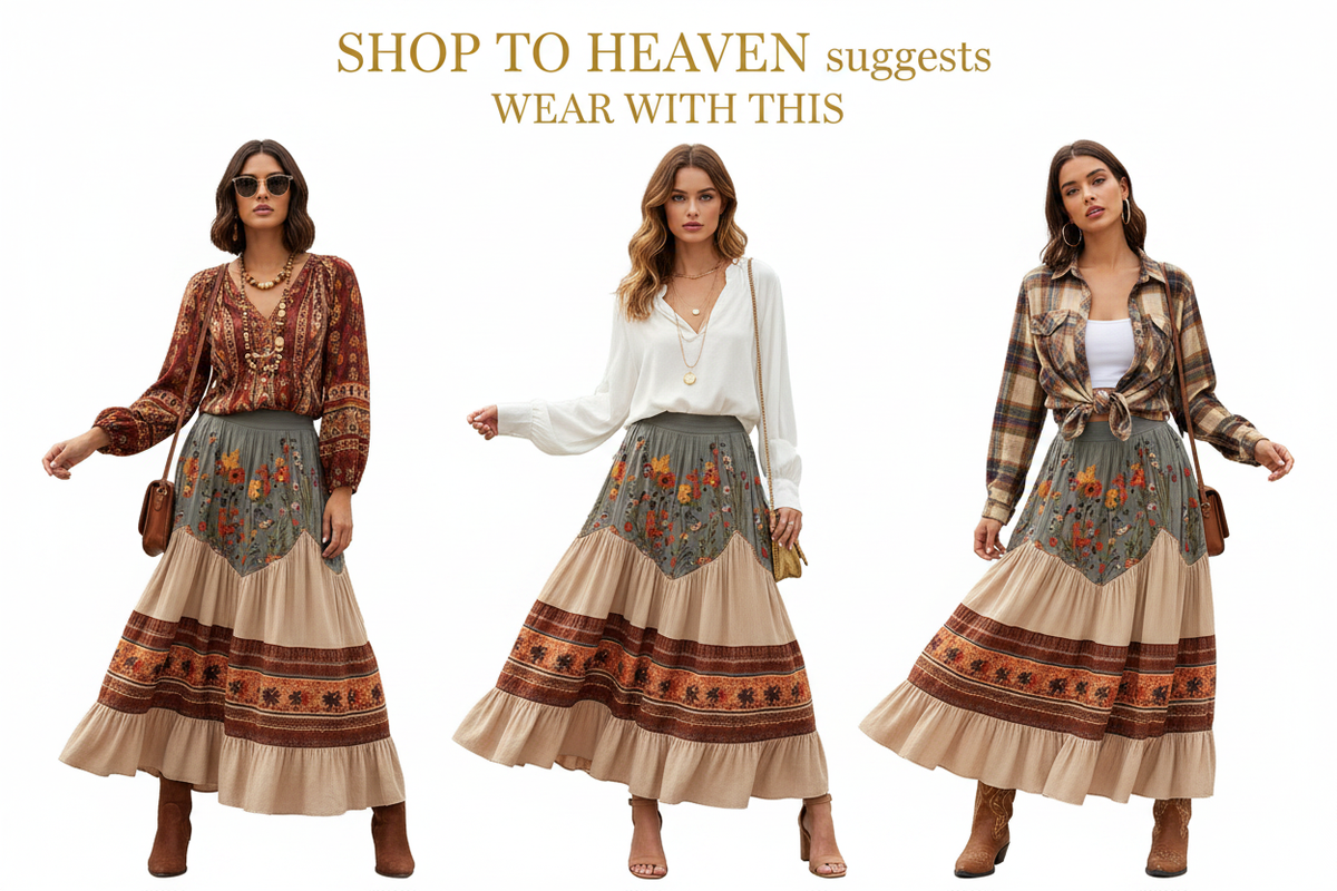 WEAR WITH THIS 1 – Boho Skirt