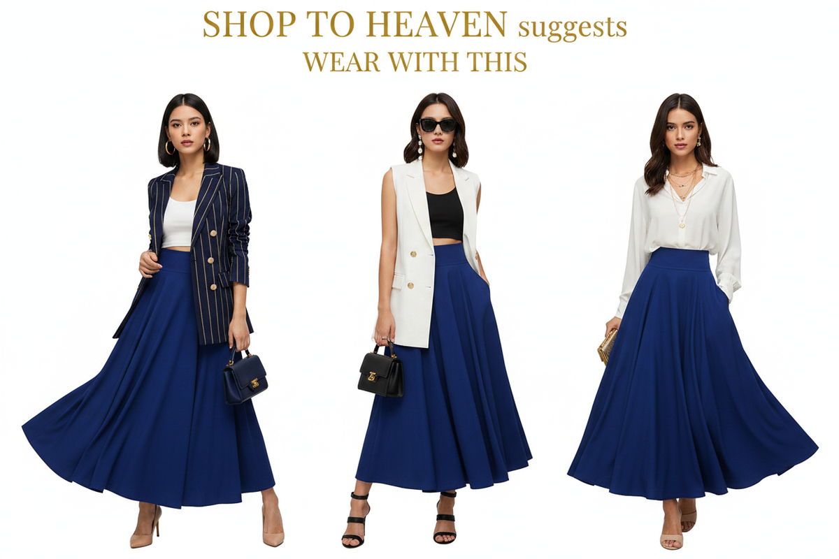 WEAR WITH THIS 1 – Sapphire Blue