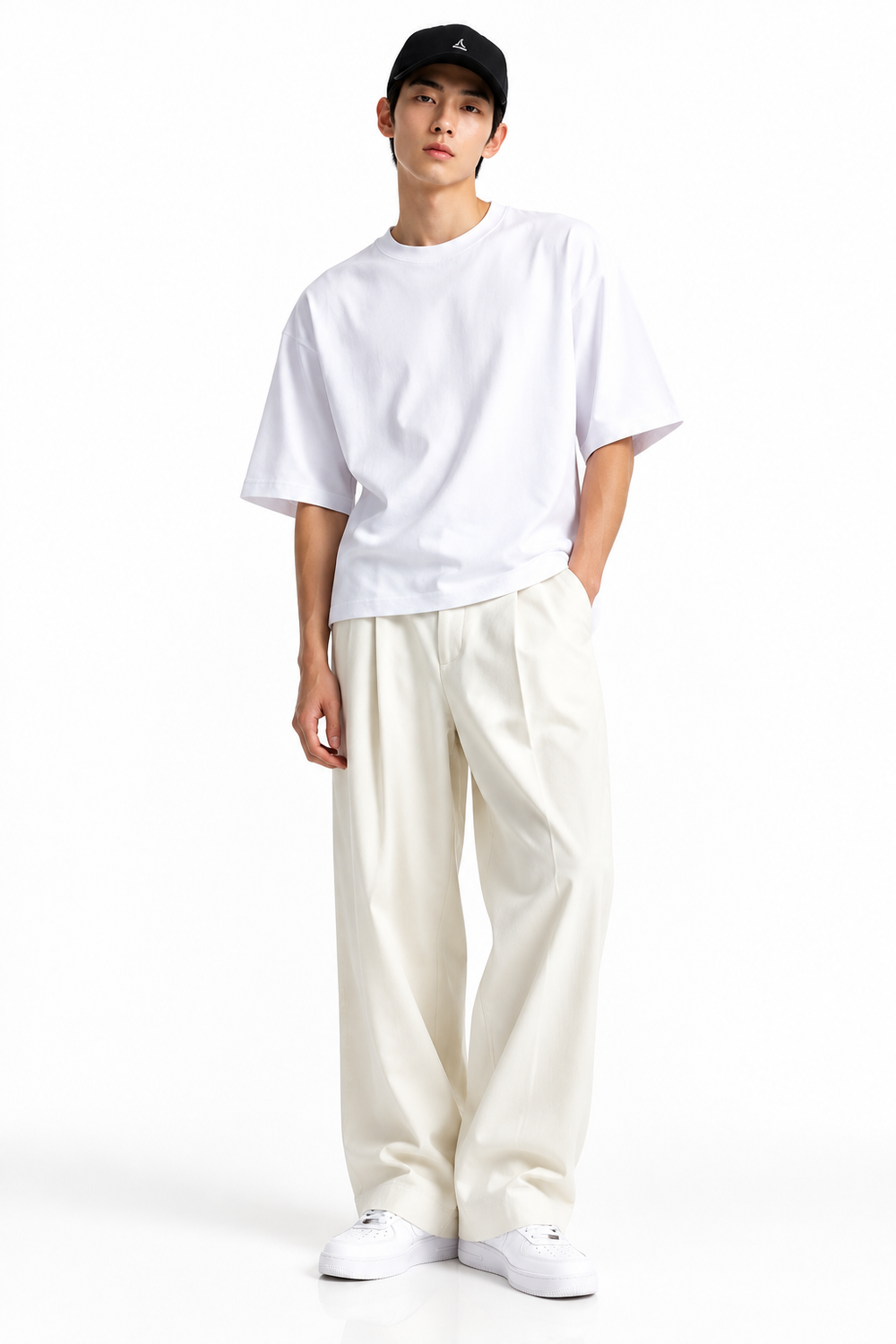 Men's Oversized Solid Colour T-Shirt