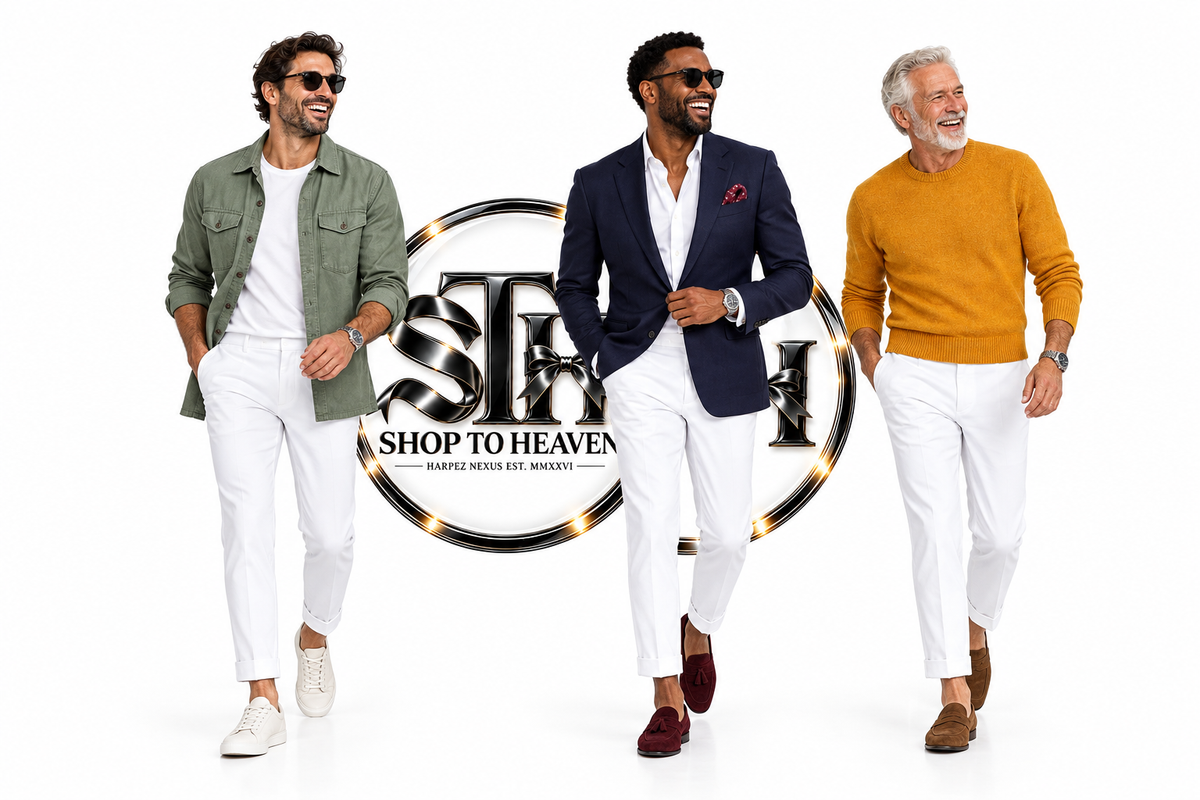 White Cropped Trousers Styling 2 Original Logo