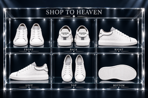 White Sneakers Six-View Frame