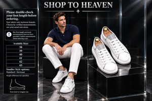 White Sneakers Size Selection Guide
